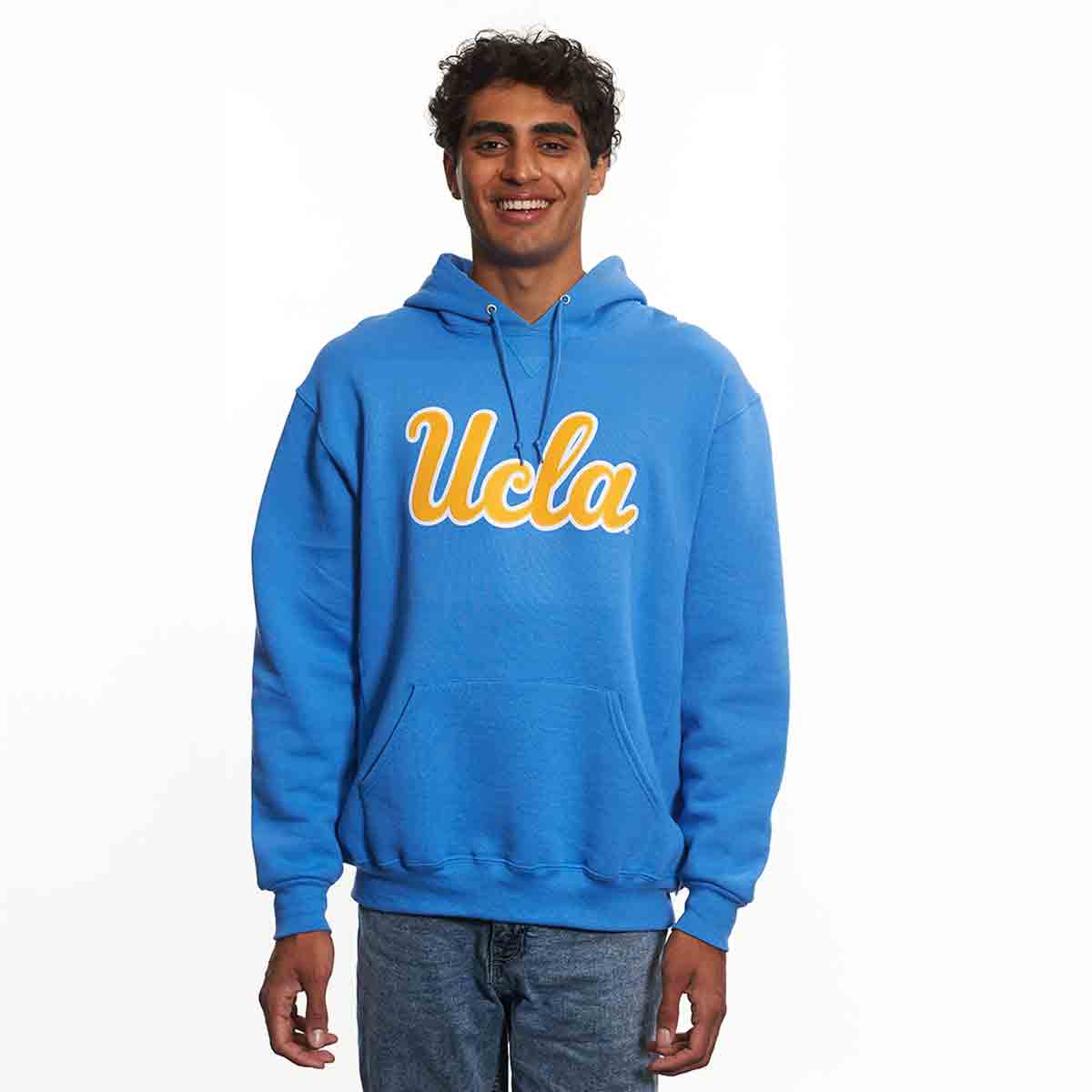 UCLA Bruins Russell Athletic Script Applique Hooded Sweatshirt